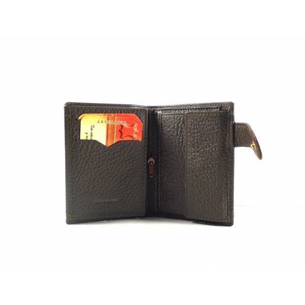 Cartera de piel para hombre con monedero - Imagen 3