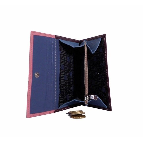 Billetero de piel juvenil pequeño con detalle de osos - Imagen 10