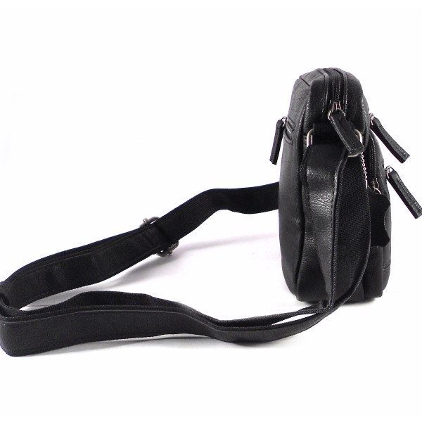 Bandolera hombre Matties cremalleras en marrón o negro - Imagen 5