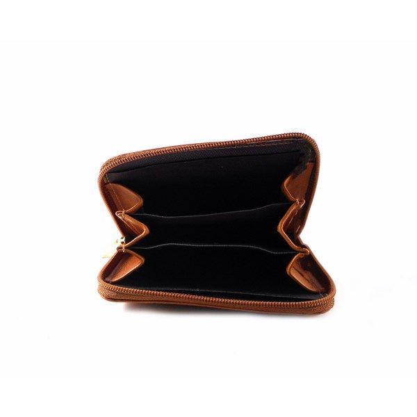 Monedero en piel para mujer con compartimentos y tarjeteros - Imagen 6