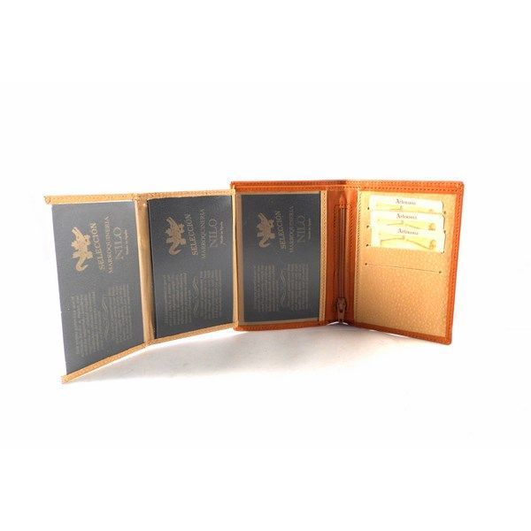 Cartera de piel Nilo para hombre con monedero y funda para carnet - Imagen 7