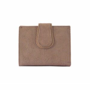 Billetero pequeño para mujer en piel Nilo color beis o verde