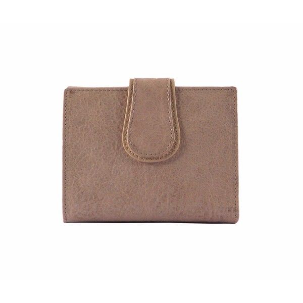 Billetero pequeño para mujer en piel Nilo color beis o verde