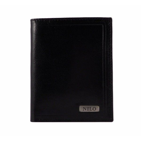 Cartera de piel con doble billetera para hombre