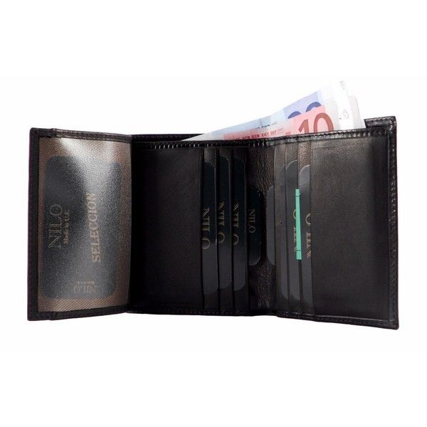 Cartera de piel con doble billetera para hombre - Imagen 2