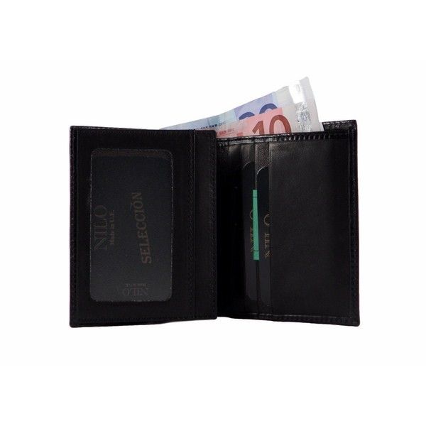 Cartera de piel con doble billetera para hombre - Imagen 3