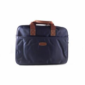 Portadocumentos unisex doble Hexagona nylon burdeos, camel y azul marino