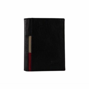 Carteras de caballero en color negro con detalles en otros colores