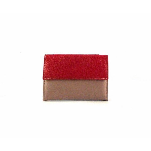 Billetero pequeño mujer en piel con detalle de ositos - Imagen 7