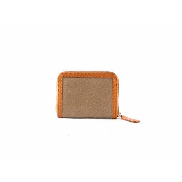 Monedero para mujer en piel con cierre de cremallera - Imagen 2