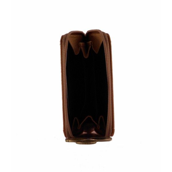 Monedero para mujer en piel con cierre de cremallera - Imagen 3