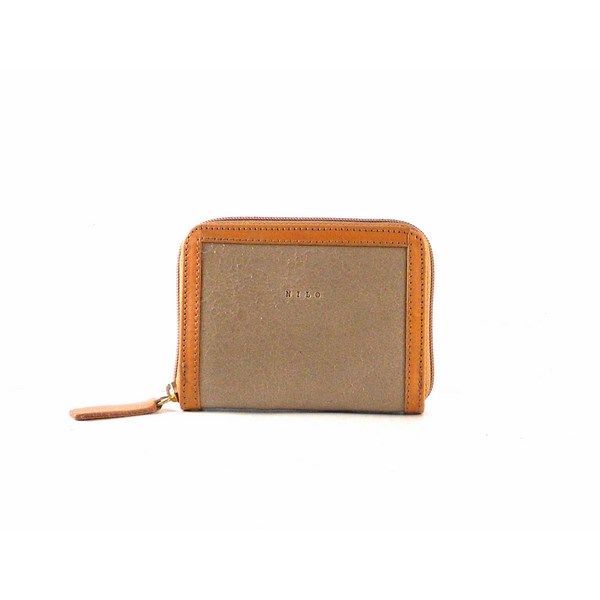 Monedero para mujer en piel con cierre de cremallera