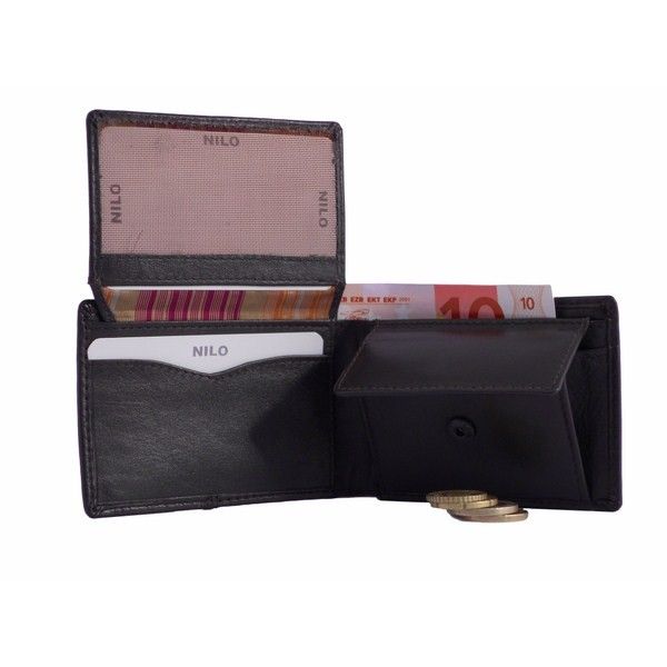 Cartera para hombre hecha en piel y de tipo americano - Imagen 3