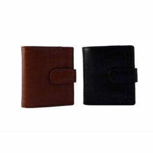 Cartera Nilo para hombre de piel en color negro o de cuero