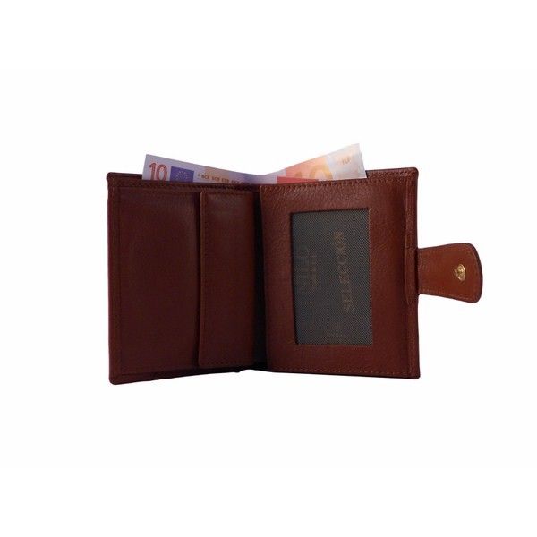 Cartera Nilo para hombre de piel en color negro o de cuero - Imagen 2