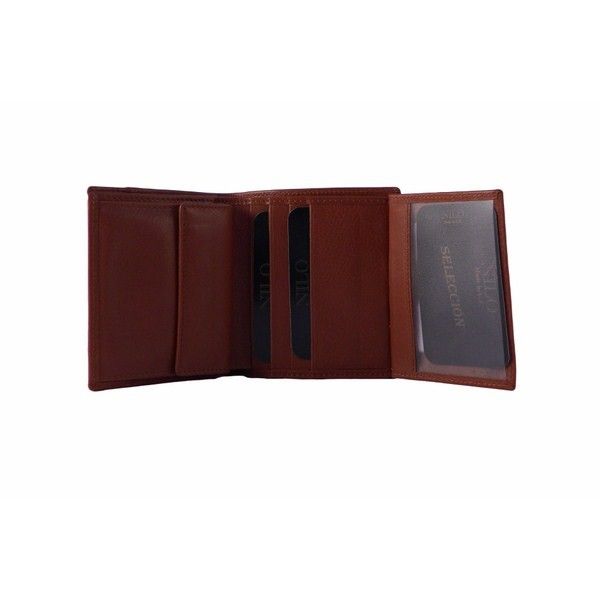 Cartera Nilo para hombre de piel en color negro o de cuero - Imagen 3