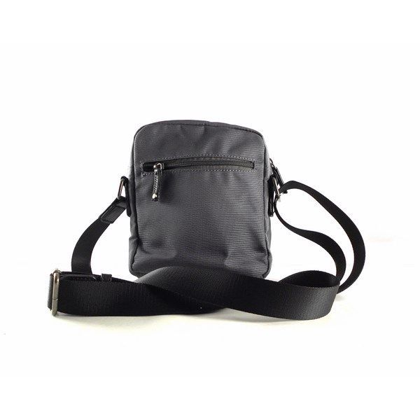 Bolso bandolera para hombre Privata 473 con cremalleras gris o azul marino - Imagen 2