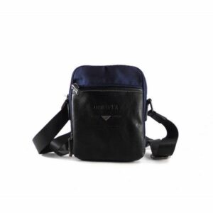Bandolera para hombre Privata 47434 color azul marino o gris