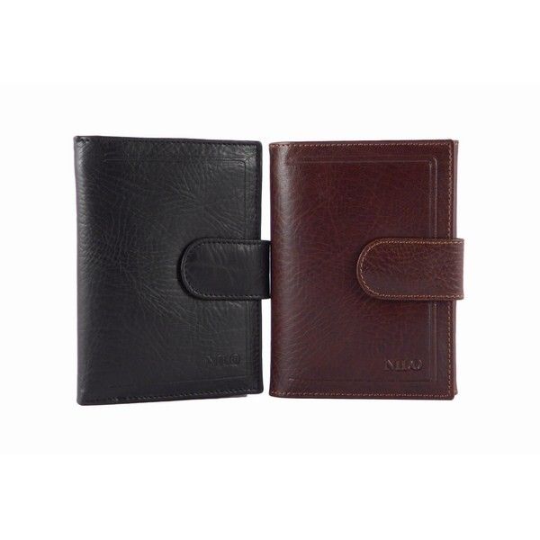 Billetero de selección en piel color marrón para mujer - Imagen 3