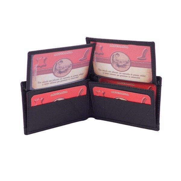 Cartera de piel modelo americano - Imagen 3