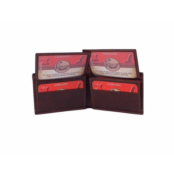 Cartera de piel modelo americano - Imagen 6