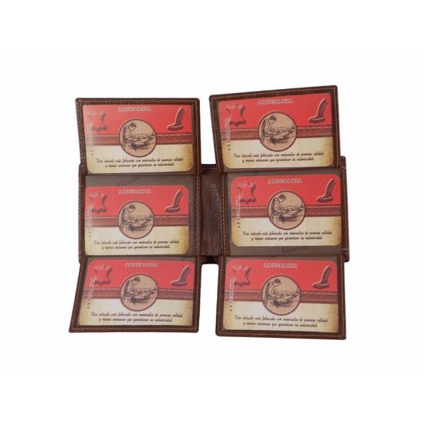 Cartera de piel modelo americano - Imagen 7