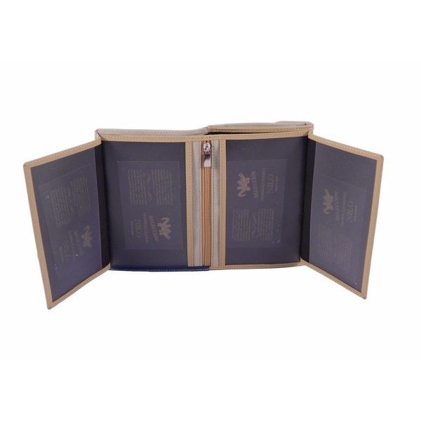 Billetero grande beis reptil - Imagen 3