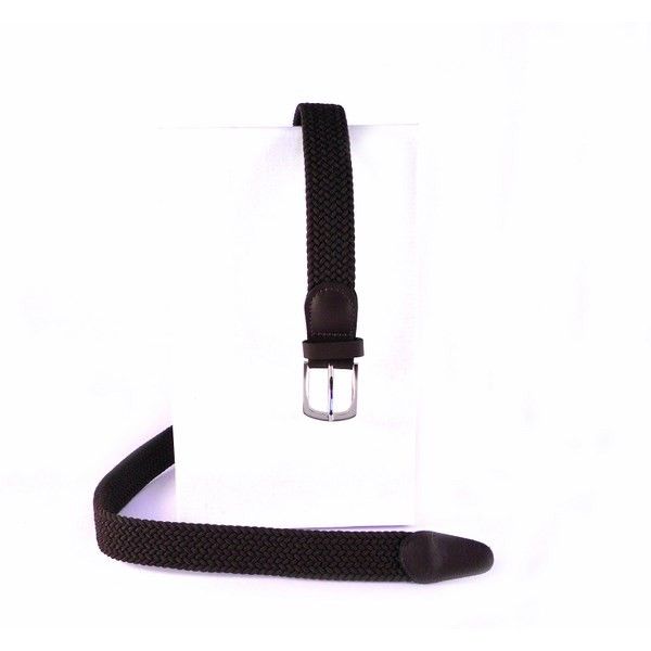 Cinturón elastico trenzado Nilo marrón - Imagen 2