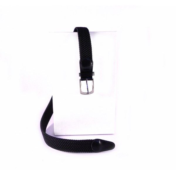 Cinturón elastico trenzado Nilo marrón - Imagen 3