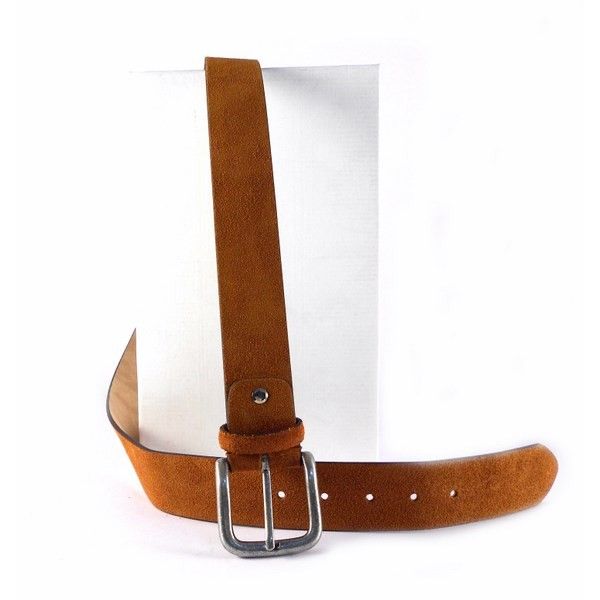 Cinturón piel de ante ancho Nilo - Imagen 3