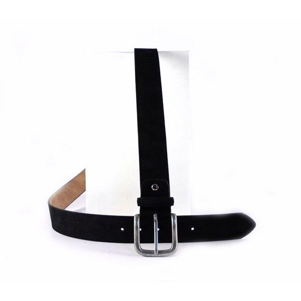 Cinturón piel de ante ancho Nilo - Imagen 4