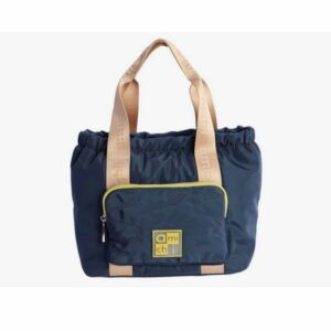 Bolso de mano AMICHI Marbella de nylon con cremallera