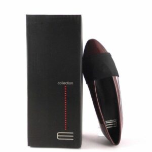 Bailarinas planas mujer E.Ferri Z601 charol burdeos