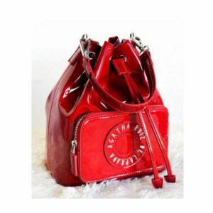 Bolso bombonera charol Agatha Ruiz de la Prada rojo