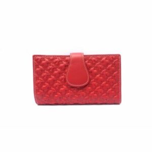 Cartera mediana para mujer en piel Nilo print ositos con monedero de cremallera