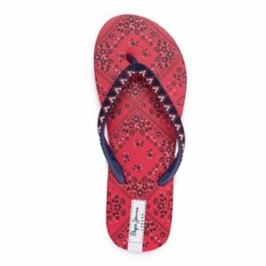 Chanclas para mujer Pepe Jeans Rake Virgi Marine estampado flores