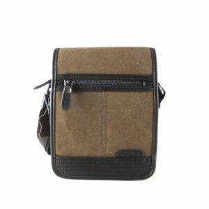 Bolso para hombre con solapa pequeño Matties marrón