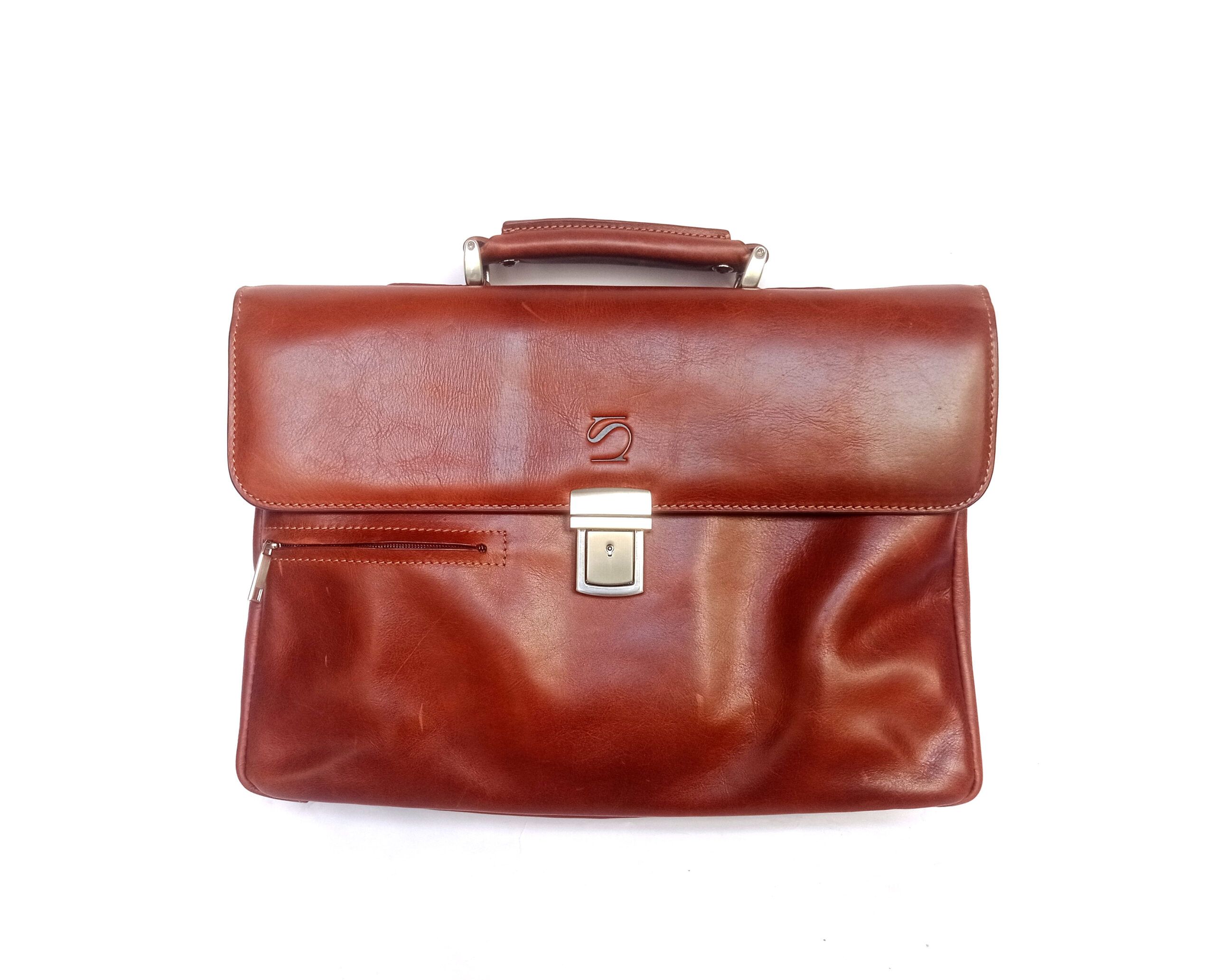 Maletín portadocumentos hombre en piel de alta calidad Matias Salvá