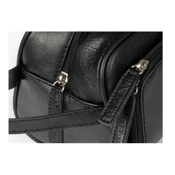 Neceser hombre MATTIES BAGS con cierre de cremalleras polipiel negro - Imagen 2