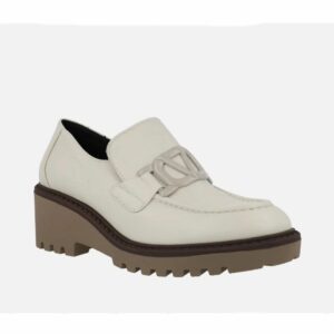 Zapatos de cuña en piel VIGUERA hielo