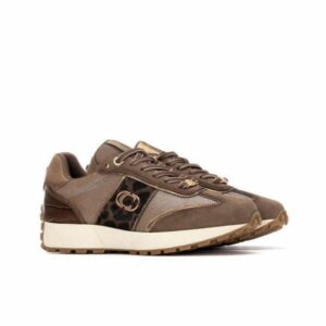 Zapatilla de mujer plano Carmela 16270202 taupe