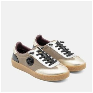 Zapatillas deportivas The Happy Monk Paris 002 piel platino