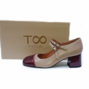 Zapatos de tacón con pulsera doble T Infinito by VIRUS