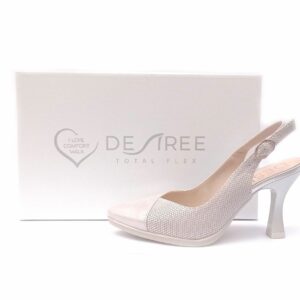 Zapatos de salón destalonados DESIREÉ SHOES SAMI2 perla