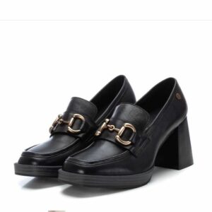 Zapatos de mujer CARMELA de tacón ancho negro