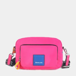 Bolso bandolera BINNARI Ruth color fuxia
