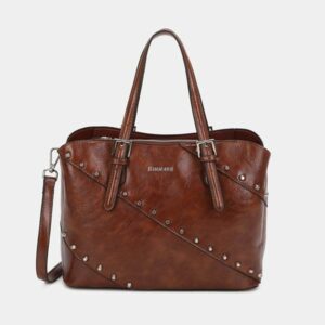 Bolso de mano BINNARI Freeda color cuero